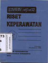 Buku Ajar Riset Keperawatan