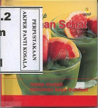 Image of Aneka resep minuman sehat