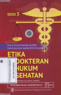 Etika Kedokteran Hukum Kesehatan Edisi 5