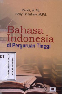 Bahasa Indonesia Di Perguruan Tinggi