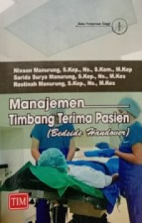 Manajemen Timbang Terima Pasien ( Bedside Handover)